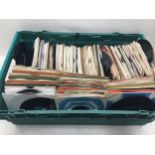 VERY LARGE CRATE OF VARIOS 50?s & 60?s VINYL SINGLES. Many artists in this lot along with a few