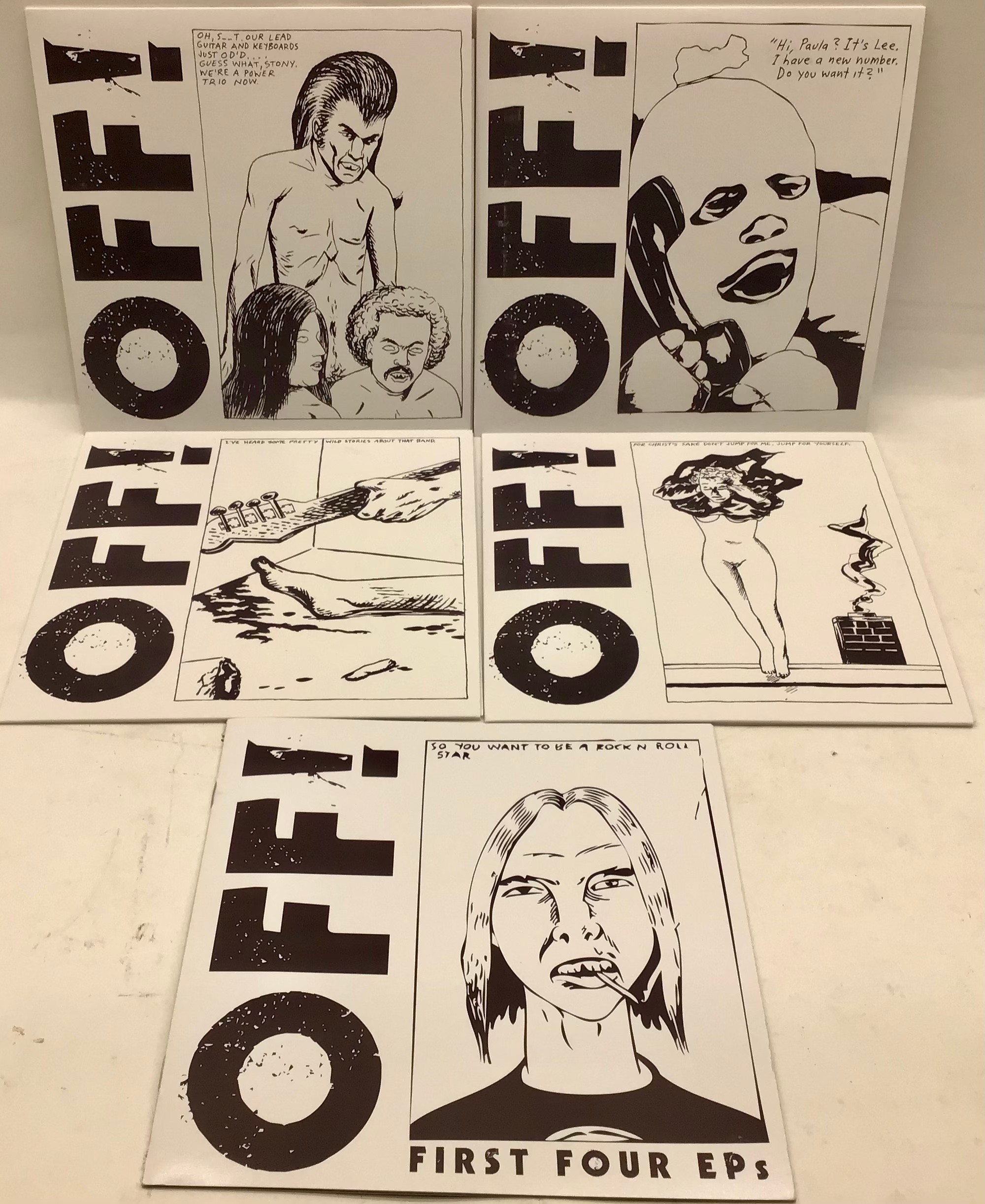 Off! First Four EPs box set released in 2010 on Vice records No. VCA 800217 and found in Ex - Image 2 of 4