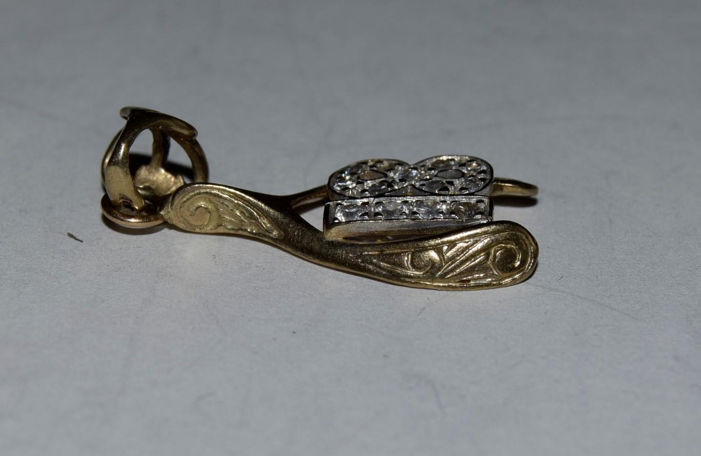 9ct gold diamante charm for 18 years old - Image 5 of 6