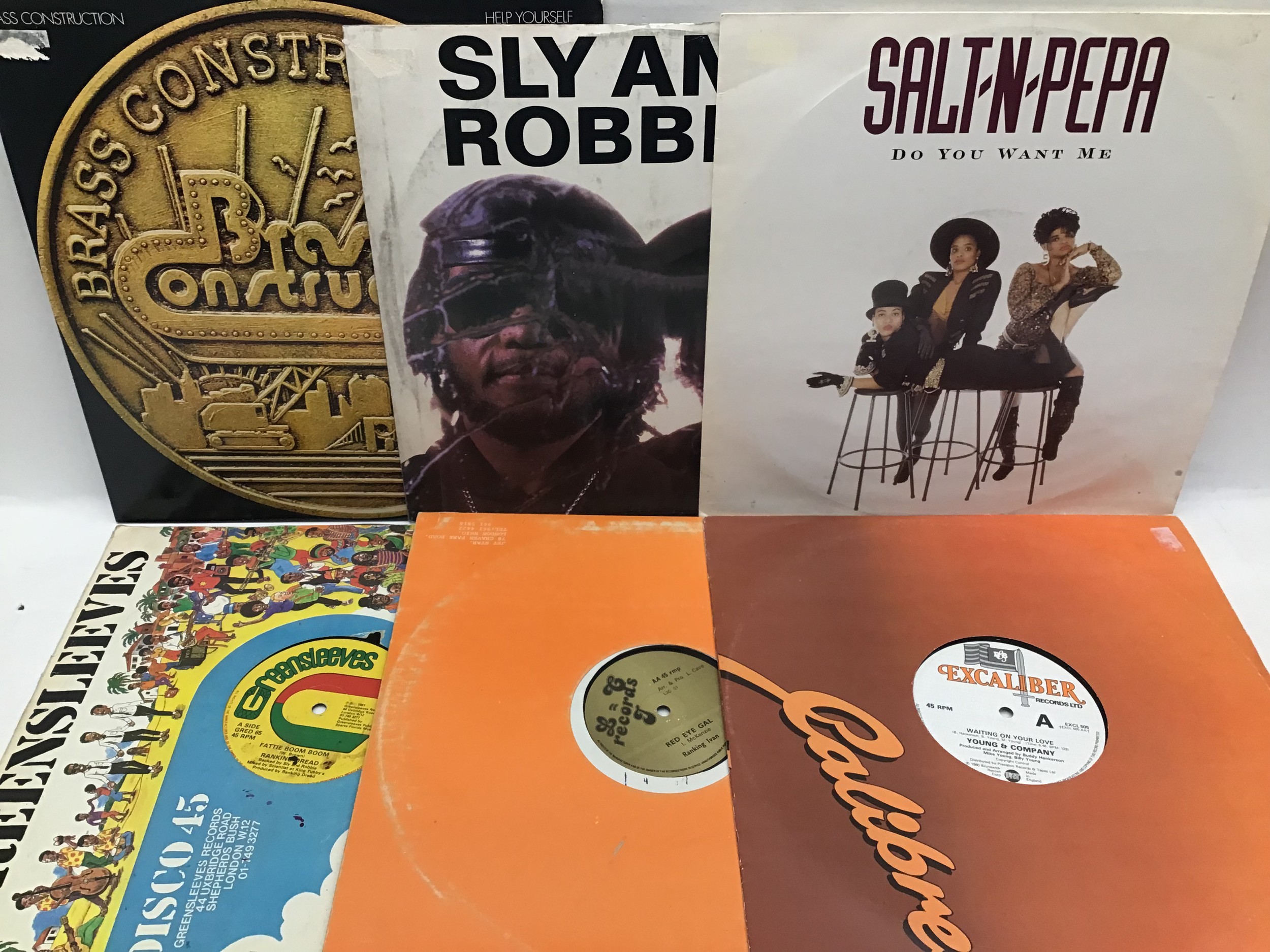 BOX OF 12? VINYL SINGLES. Here we have various disco / reggae / dance genres from the 70?s and 80? - Image 3 of 5