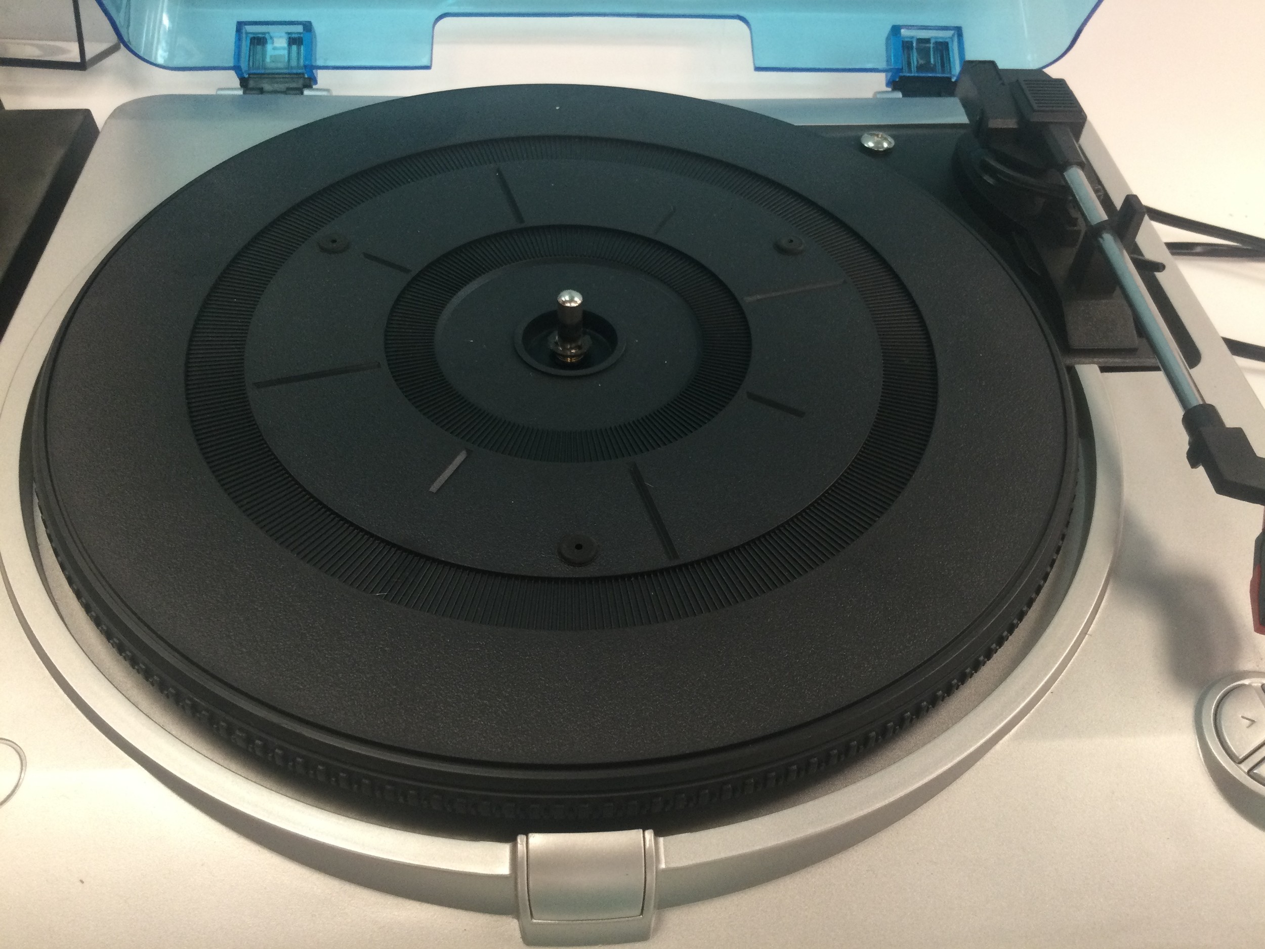 Technics SL8022D turntable together with a Prolectrix mini turntable. - Image 2 of 4