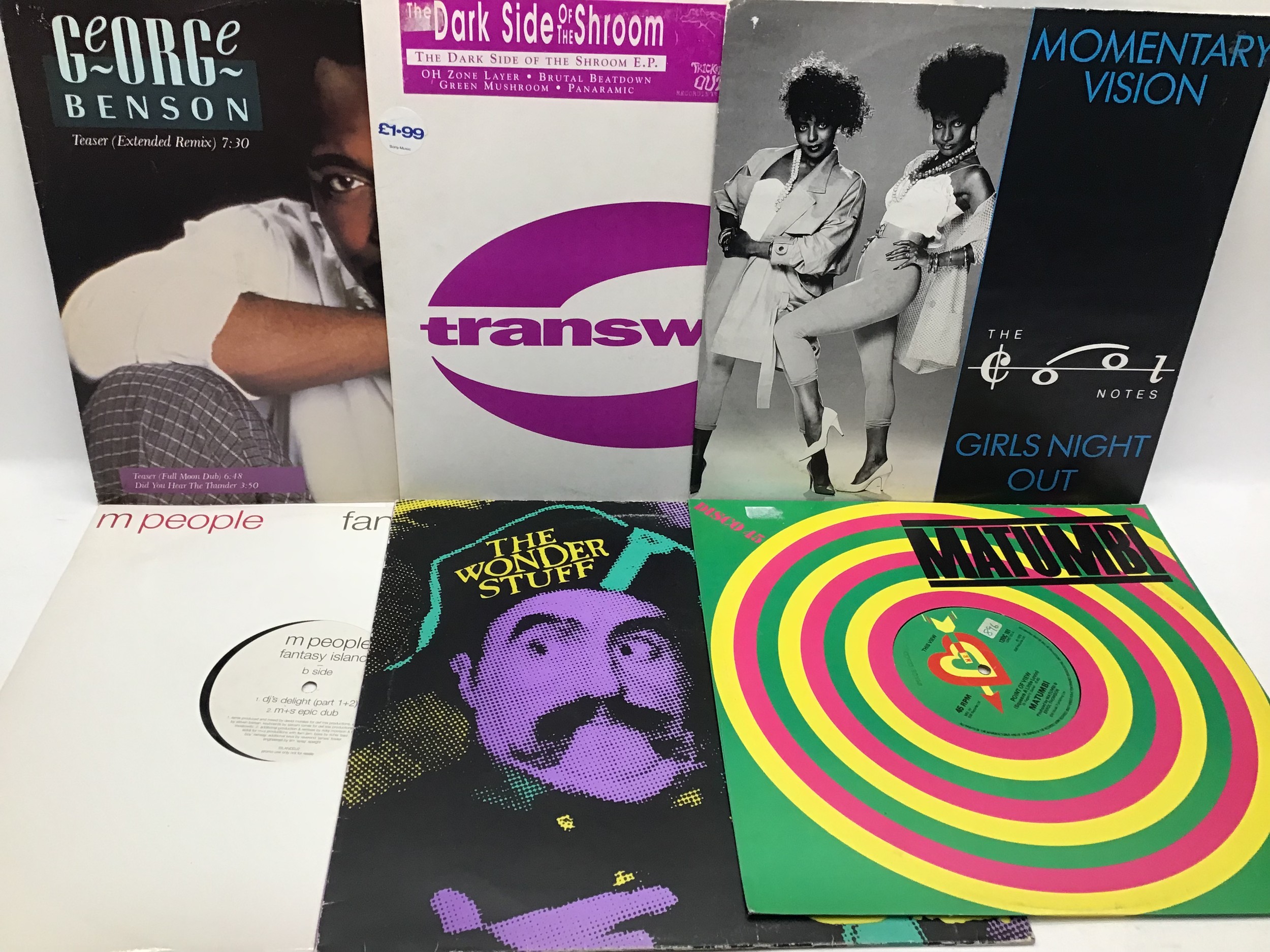 BOX OF 12? VINYL SINGLES. Here we have various disco / reggae / dance genres from the 70?s and 80? - Image 5 of 5