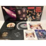 SELECTION OF VARIOUS QUEEN VINYL RECORDS. This lot include?s various format?s 7? / 12? and LP?s.