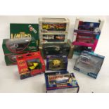 13 mixed diecast models to include BBurago, Corgi, Brum and others. Near Mint condition in Excellent