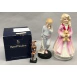 Royal Doulton figurines to include HN2953 "Sleepy Darling", HN3082 "Faith" and HN3335 "The