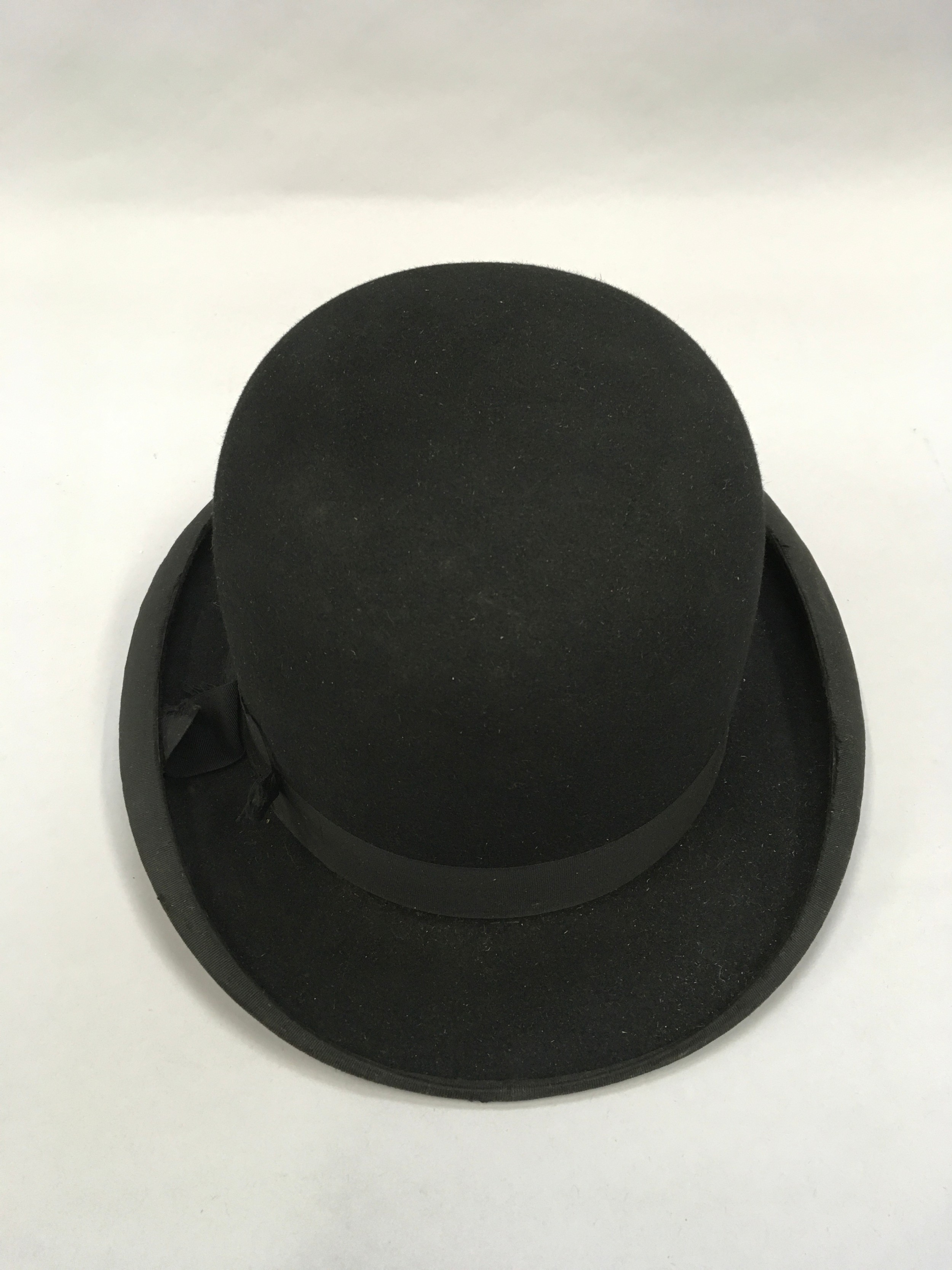 H.J. Whyatt "The Vellum" bowler hat with box marked "Moores, British Made". - Image 3 of 7