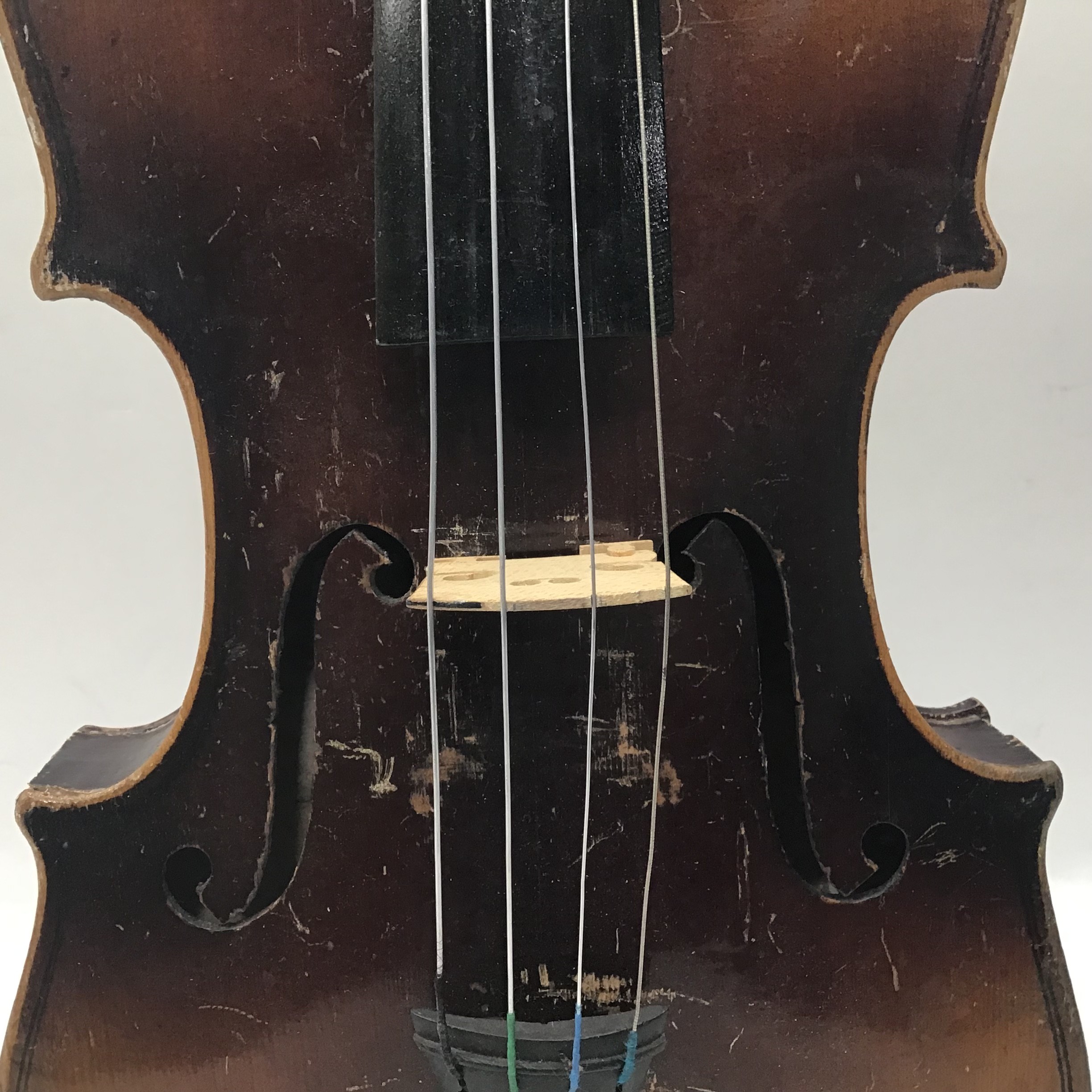 Ernst Heinrich Roth Violin 38cm body 60cm total length - Image 3 of 6