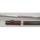 French Garde Imperiale sword dated 1860, scabard damaged