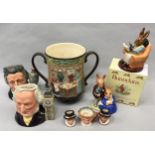 Royal Doulton collection of items to include Bunnykins "Family Photograph", "Collector Bunnykins"