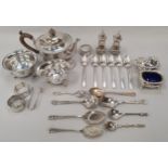 Collection of Silver and Silver plate
