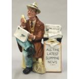 Royal Doulton figurine, Stop Press, HN2683