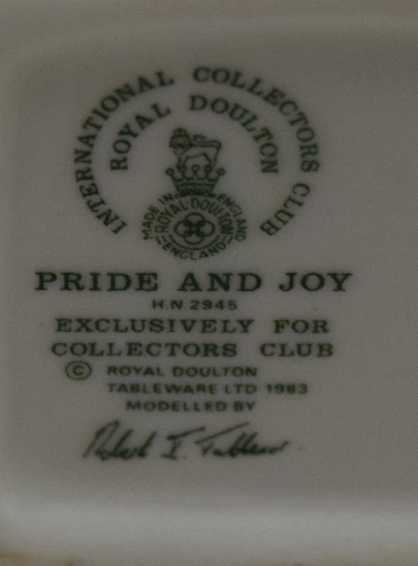 Royal Doulton figurine HN2946 "Pride and Joy". - Image 2 of 2