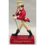 A pottery Johnny Walker advertising figure 1940's.