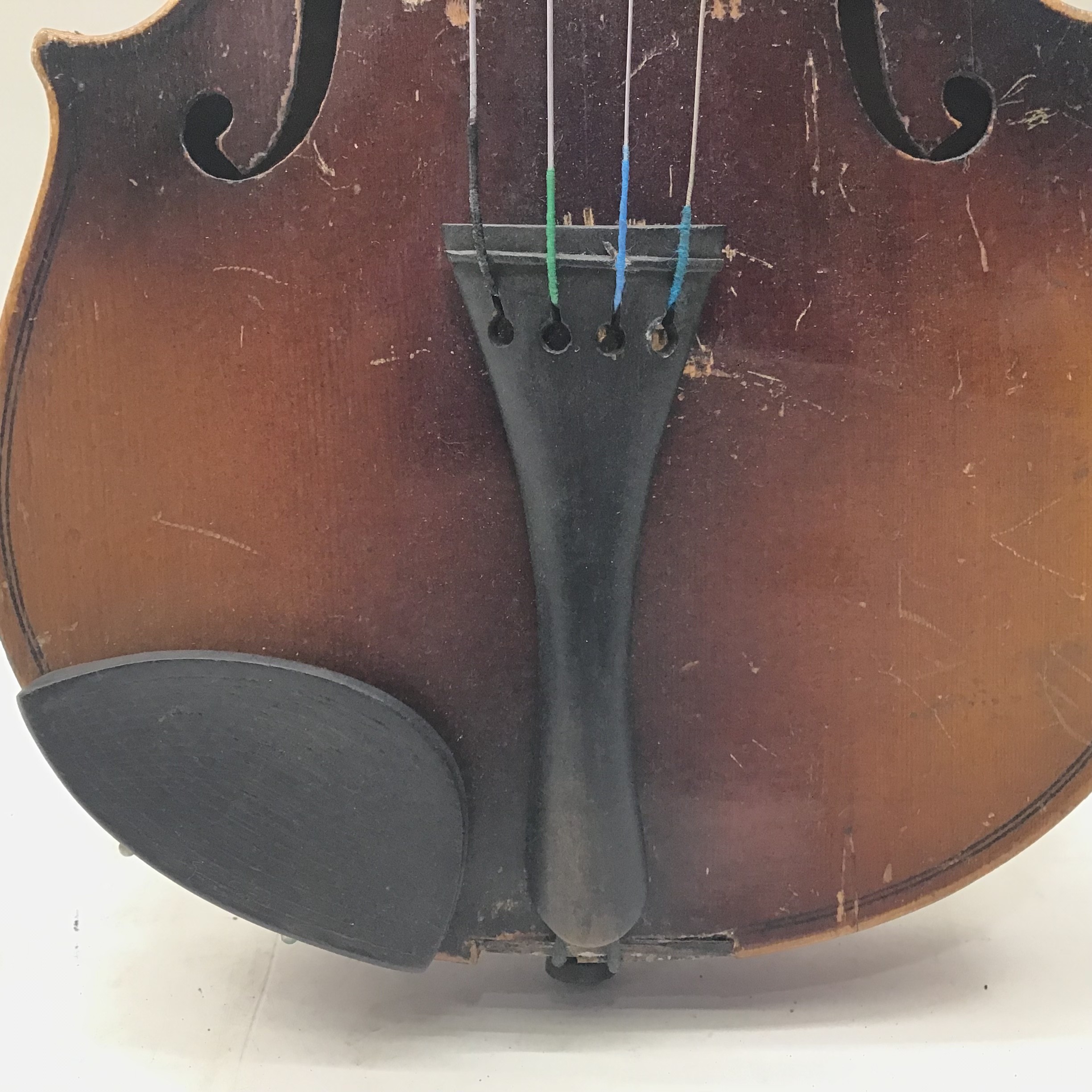 Ernst Heinrich Roth Violin 38cm body 60cm total length - Image 6 of 6