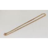9ct gold neck chain 10gm 40cm long