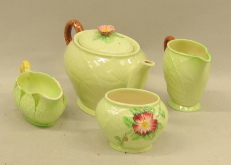 Carltonwear Tea Pot, milk jug and sugar bowl - Image 2 of 2