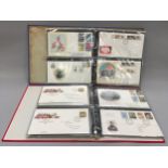 2 albums/books first day cover stamps ref 22,23