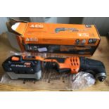 AEG Omni pro 18v multi function tool omni18c-0kit1x