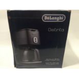 Shop display item DeLonghi Distinta filter coffee maker untested