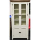 Modern contemporary kitchen pantry cupboard of small proportions 180x85x36cm.