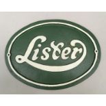 Lister Sign (ref 308)
