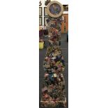 A Star Wars decorated long case clock 73cm tall.