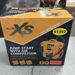 Jump Start Air Compressor Unit. (Boxed).