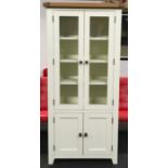 Modern contemporary kitchen pantry cupboard of small proportions 180x85x36cm.