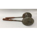 2 iron spoons (ref 271)