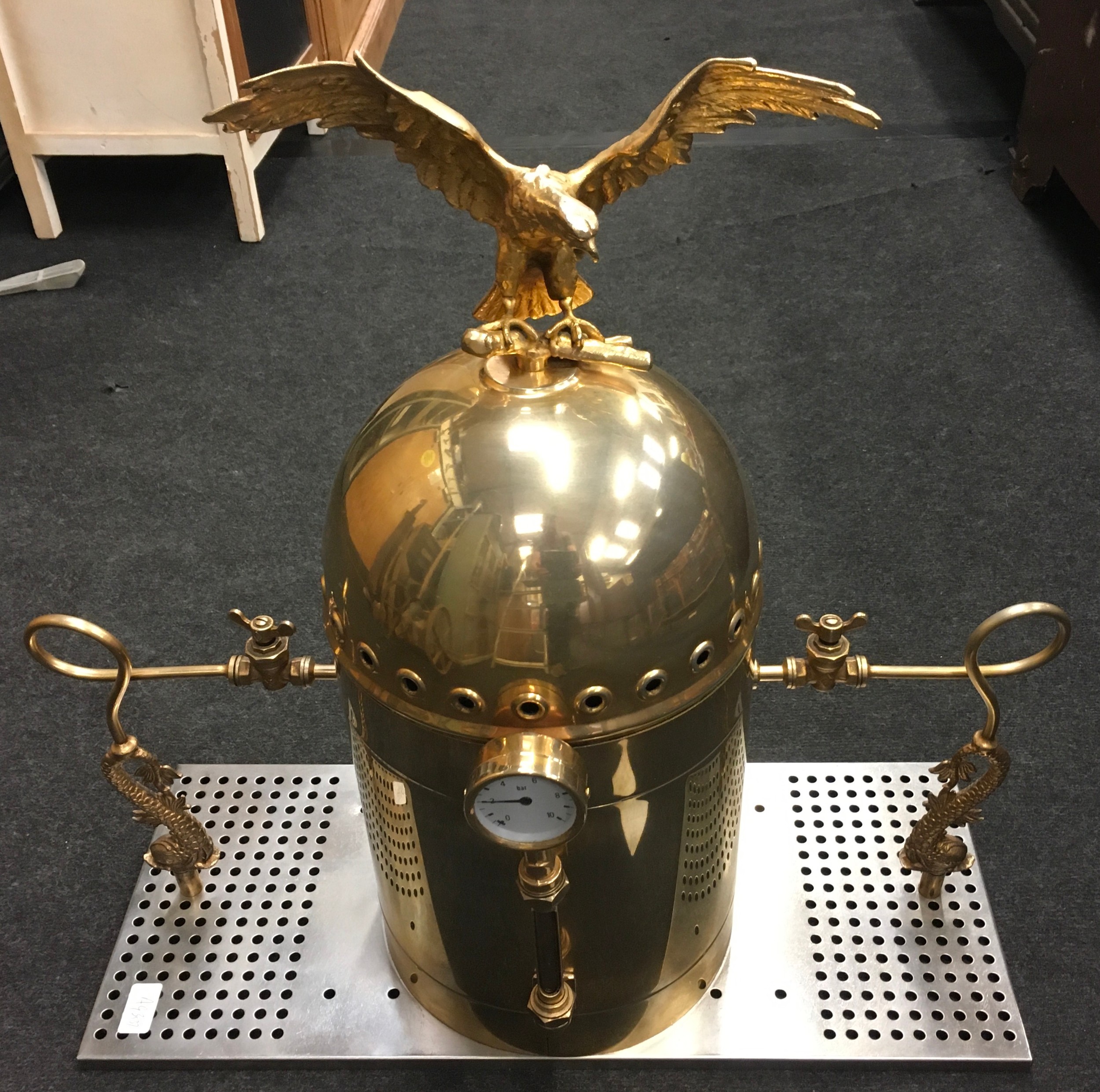 Gager golden eagle coffee machine hood