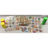 Large collection of Pogs and Pog slammers
