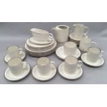 Poole Pottery "Parkstone" collection of dinnerware.