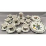 Large assortment of Portmerion "The Botanic Garden" chinaware approx 35 pieces.