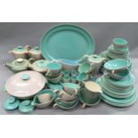 Poole Pottery large collection of "Twintone" dinnerware approx 60-70 pieces.
