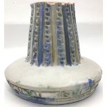 Poole Pottery interest Guy Sydenham unusual large pedestal bowl similar shown on page 11 of A