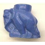 Poole Pottery rare & hard to find blue Elephant egg cup.