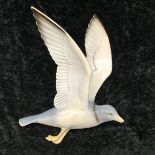 Poole Pottery large wall hanging seagull 10.5" high.