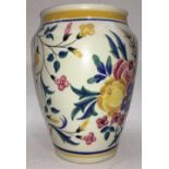 Poole Pottery shape 213 ZW pattern vase by Hilda Hampton 9.25" high, fully marked & signed to base.