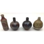 Poole Pottery interest Guy Sydenham qty of miniature vases all fully marked & signed to base (4)