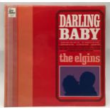 THE ELGINS LP DARLING BABY. On the Motown label No. STML 11081 from 1968. A rare record found here