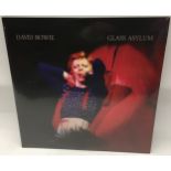 DAVID BOWIE 'GLASS ASYLUM' 2 X LP. This UK Bureau Supply BSDBLP12/13 numbered gatefold LP is new and