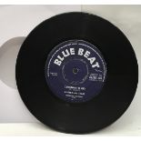 PRINCE BUSTER?S ALL STARS 7" 'CINCINNATI KID' on Blue Beat BB 342 from 1966. This copy plays through