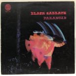 BLACK SABBATH - 'PARANOID' found here on Vertigo Swirl label 6360 011 from 1970. Condition is VG+