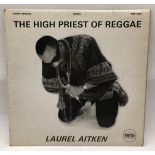 LAUREL AITKEN 'THE HIGH PRIEST OF REGGAE' LP. A UK original vinyl LP in front laminated sleeve on