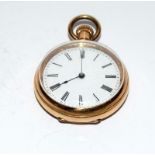 Small gilt fob watch