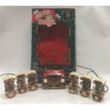 Mr. Christmas vintage Holiday Carousel plays 21 Christmas carols, boxed, good working condition.