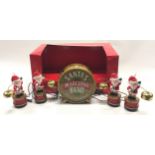 Mr. Christmas Santa's Marching Band plays 35 Christmas Carols, boxed, good working condition.