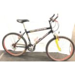 Falcon Exess Rage mountain bike 15 gears 17" frame size 22" wheel size (HP).