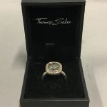 A ladies Thomas Sabo 925 marked ring size M (HP)