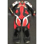 Spidi racing team full motorcycle leathers size 52 (DP).